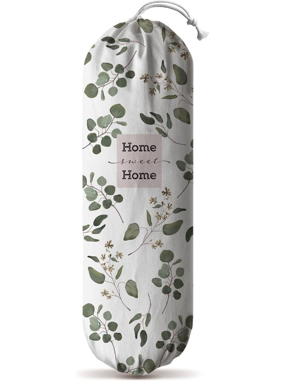 Grocery Bag Holder Storage,Eucalyptus Leaves Plastic Bags Organizer,Farmhouse Sw